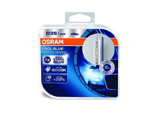 OSRAM Xenonpære XENARC COOL BLUE INTENSE artikkelnummer: 66340CBI-HCB billig