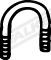 WALKER Clamp, exhaust system Article number: 82123 cheaply