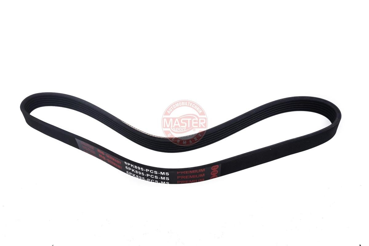 MASTER-SPORT Serpentine belt Article number: 6PK895-PCS-MS cheaply