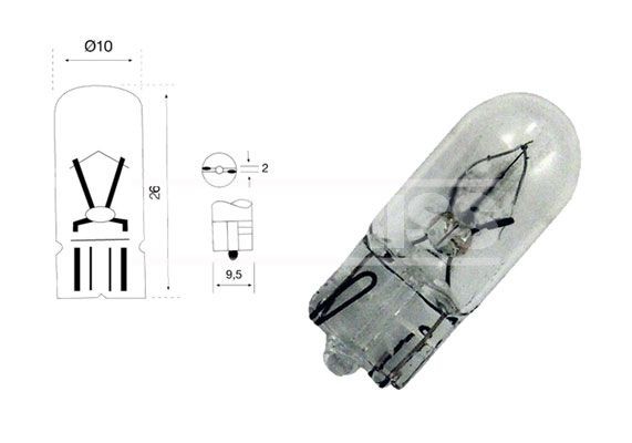 CARPRISS Bulb, indicator Article number: 79780271 cheaply