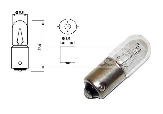 CARPRISS Bulb, indicator Article number: 79780287 cheaply
