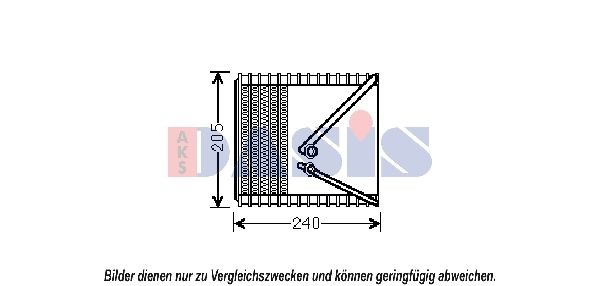 AKS DASIS Sensor, Innenraumtemperatur Artikelnummer: 860001N bestellen