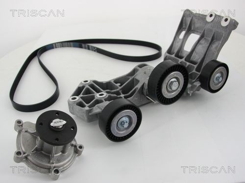 TRISCAN Pompe à eau+Jeu de courroie trapézoïdale à nervures UGS: 8642 230501 à peu de frais