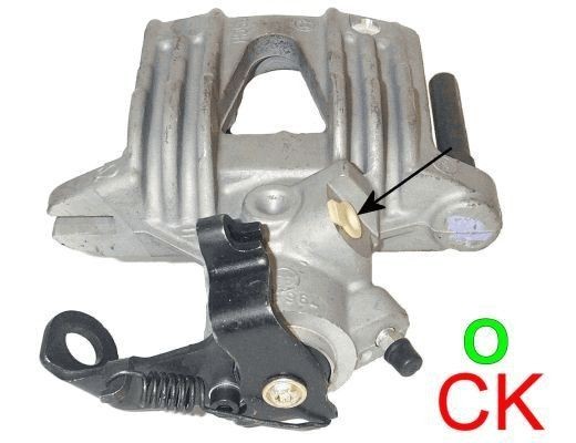 HELLA Brake caliper Article number: 8AC 355 382-351 cheaply