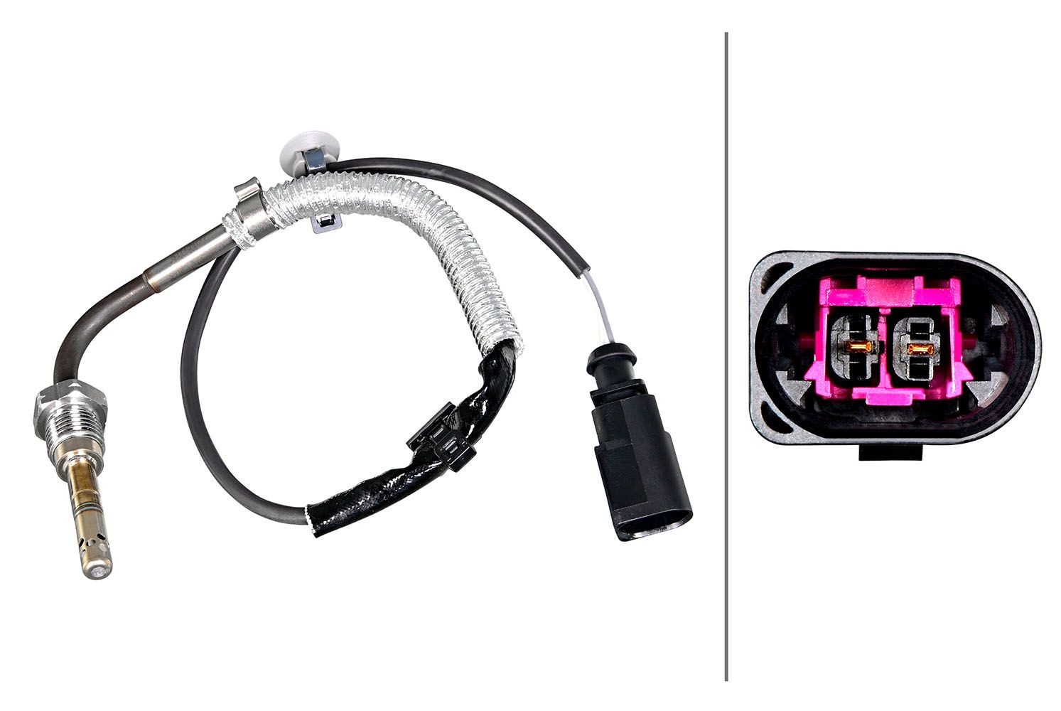 HELLA Hand brake cable Article number: 8AS 355 661-131 cheaply