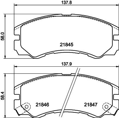 HELLA Wheel Brake Cylinder Article number: 8AW 355 532-301 cheaply