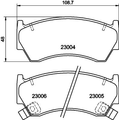 HELLA Wheel Brake Cylinder Article number: 8AW 355 532-631 cheaply