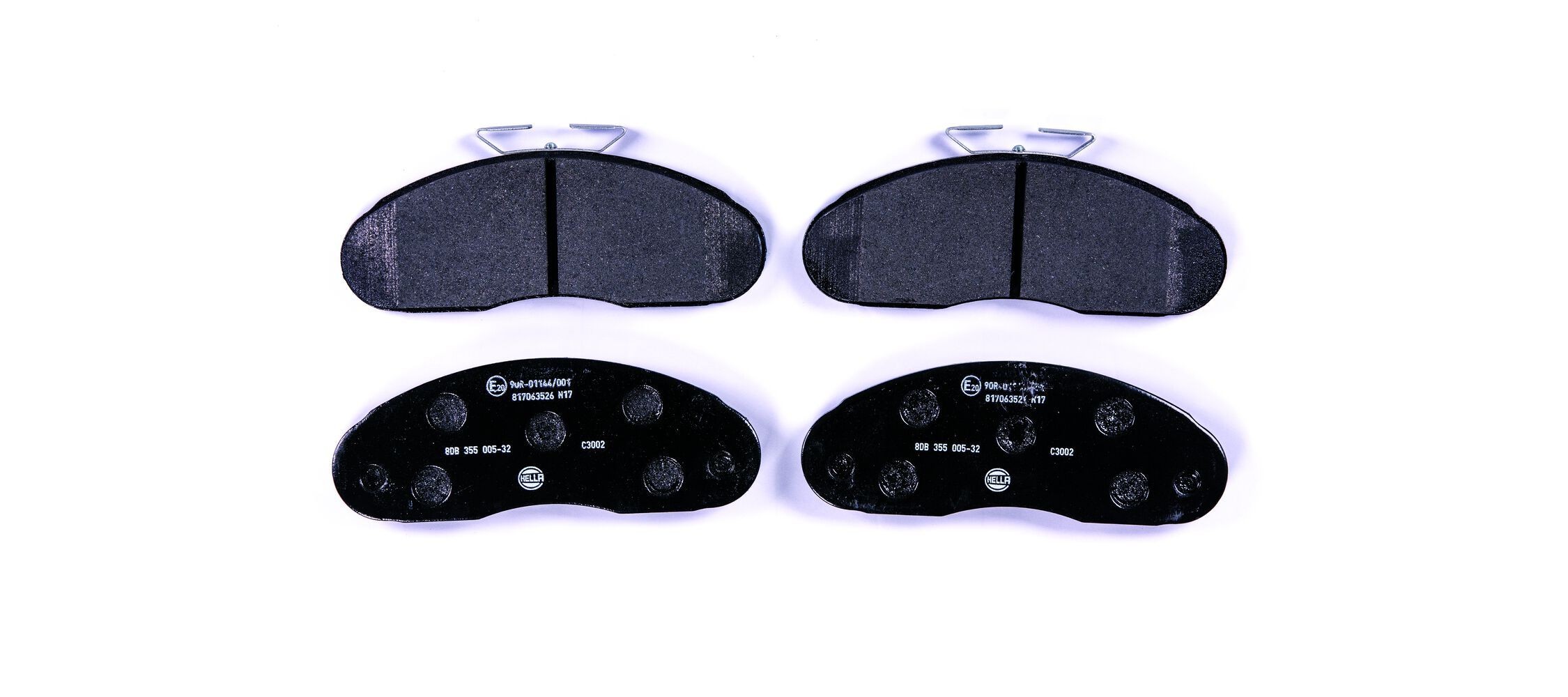 HELLA Brake pad set Article number: 8DB 355 005-321 cheaply