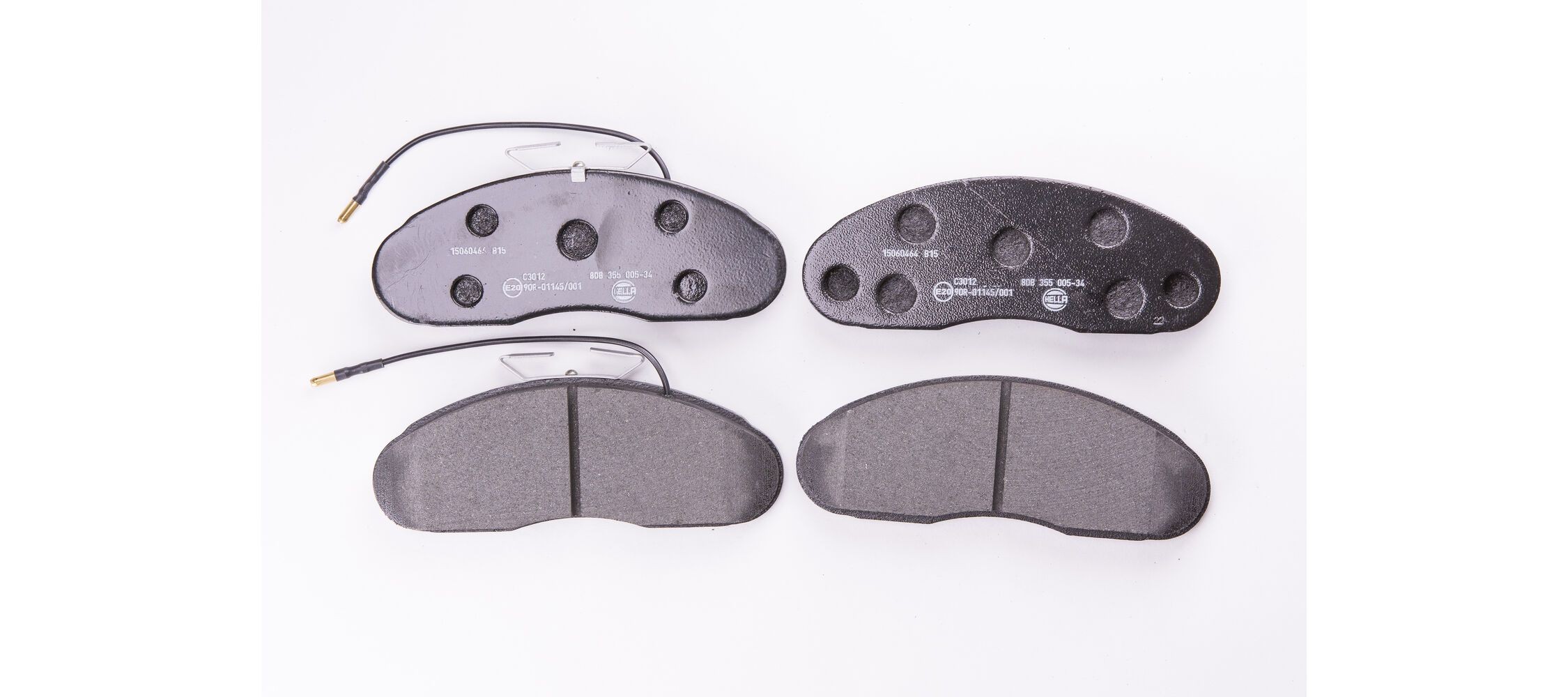 HELLA Brake pad set Article number: 8DB 355 005-341 cheaply