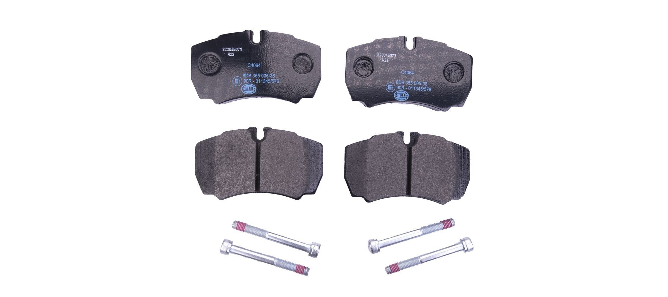 HELLA Bremsbeläge Artikelnummer: 8DB 355 005-381 günstig
