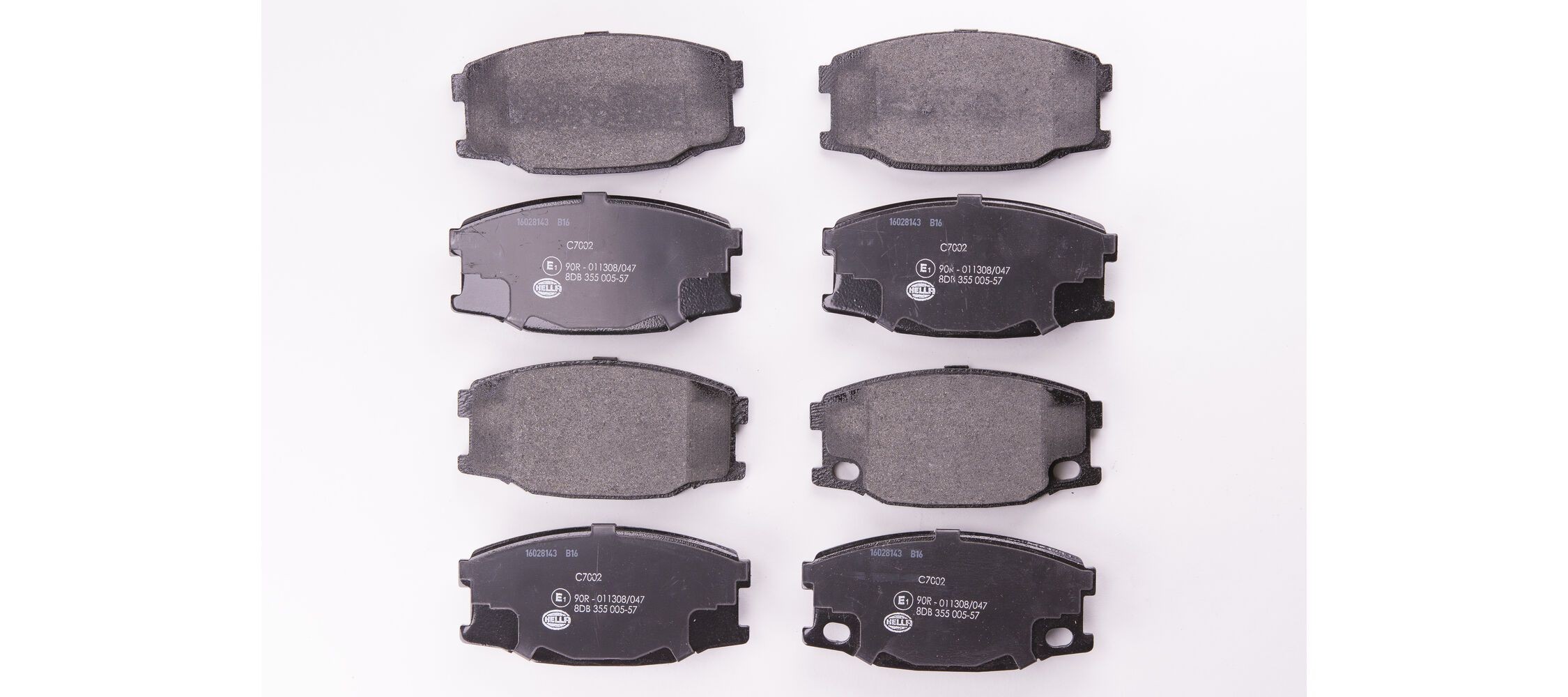 HELLA Bremsbeläge Artikelnummer: 8DB 355 005-571 günstig
