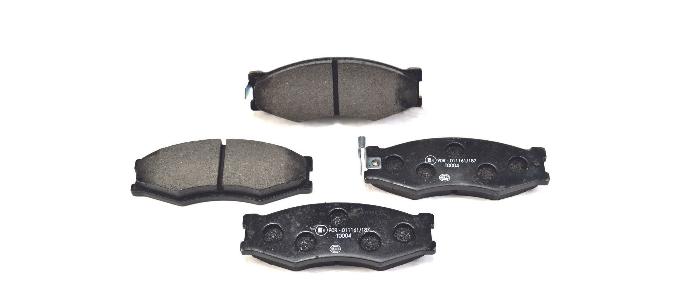 HELLA Brake pad set Article number: 8DB 355 005-621 cheaply