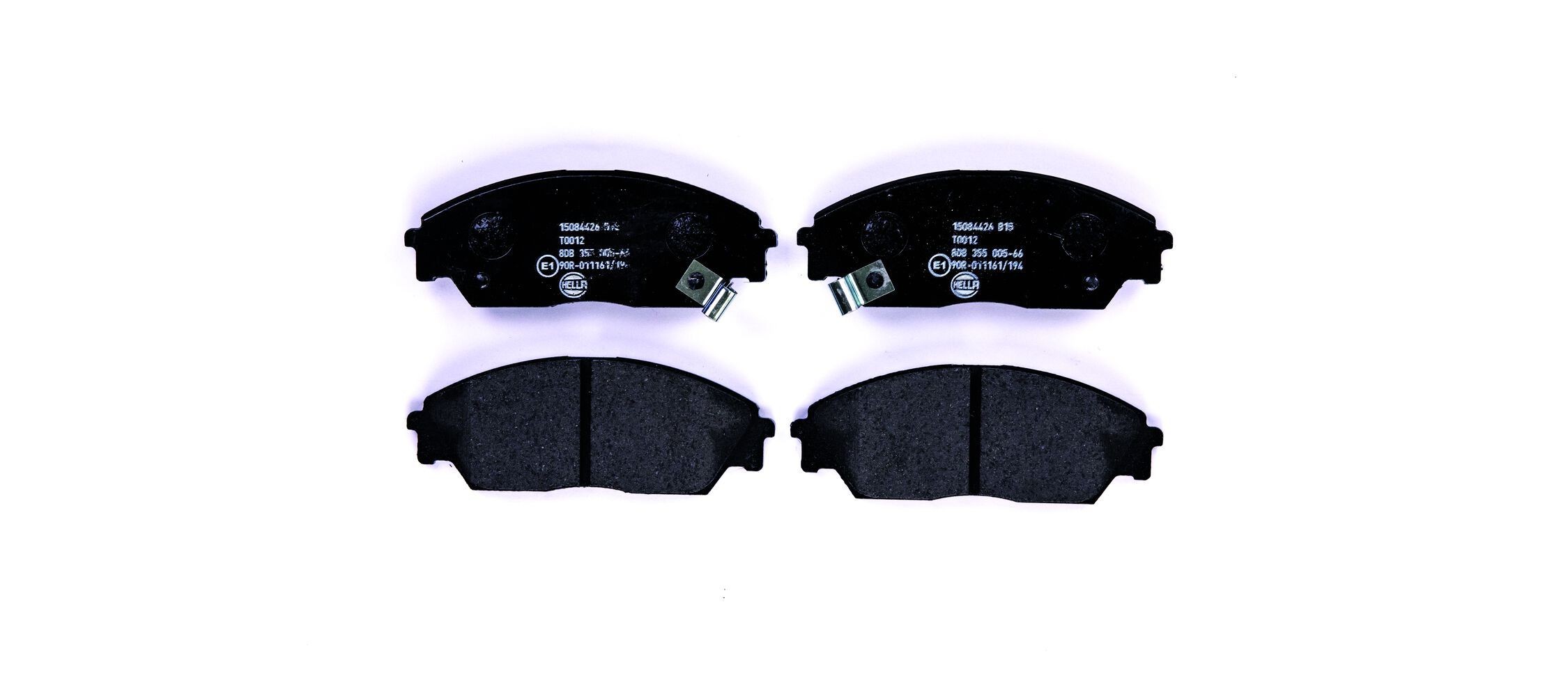 HELLA Brake pad set Article number: 8DB 355 005-661 cheaply