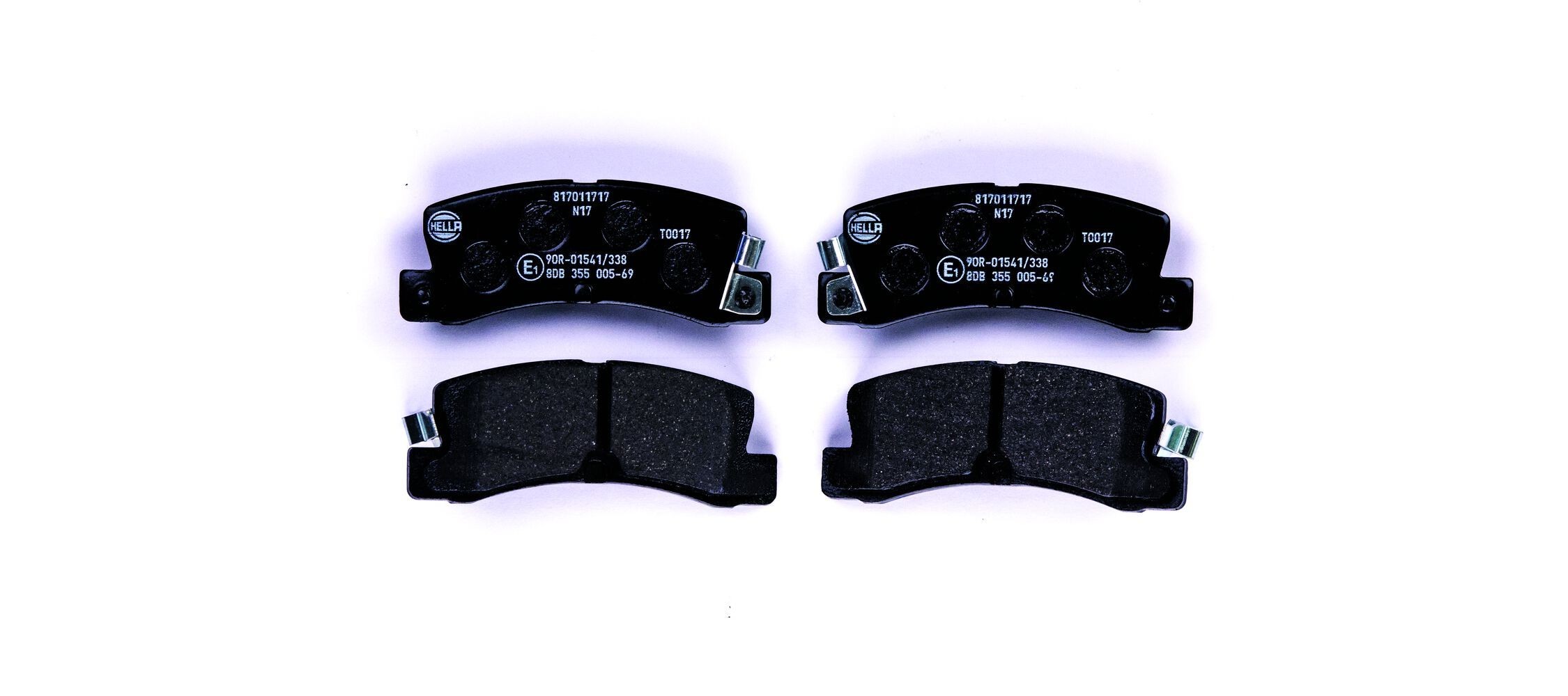 HELLA Brake pad set Article number: 8DB 355 005-691 cheaply
