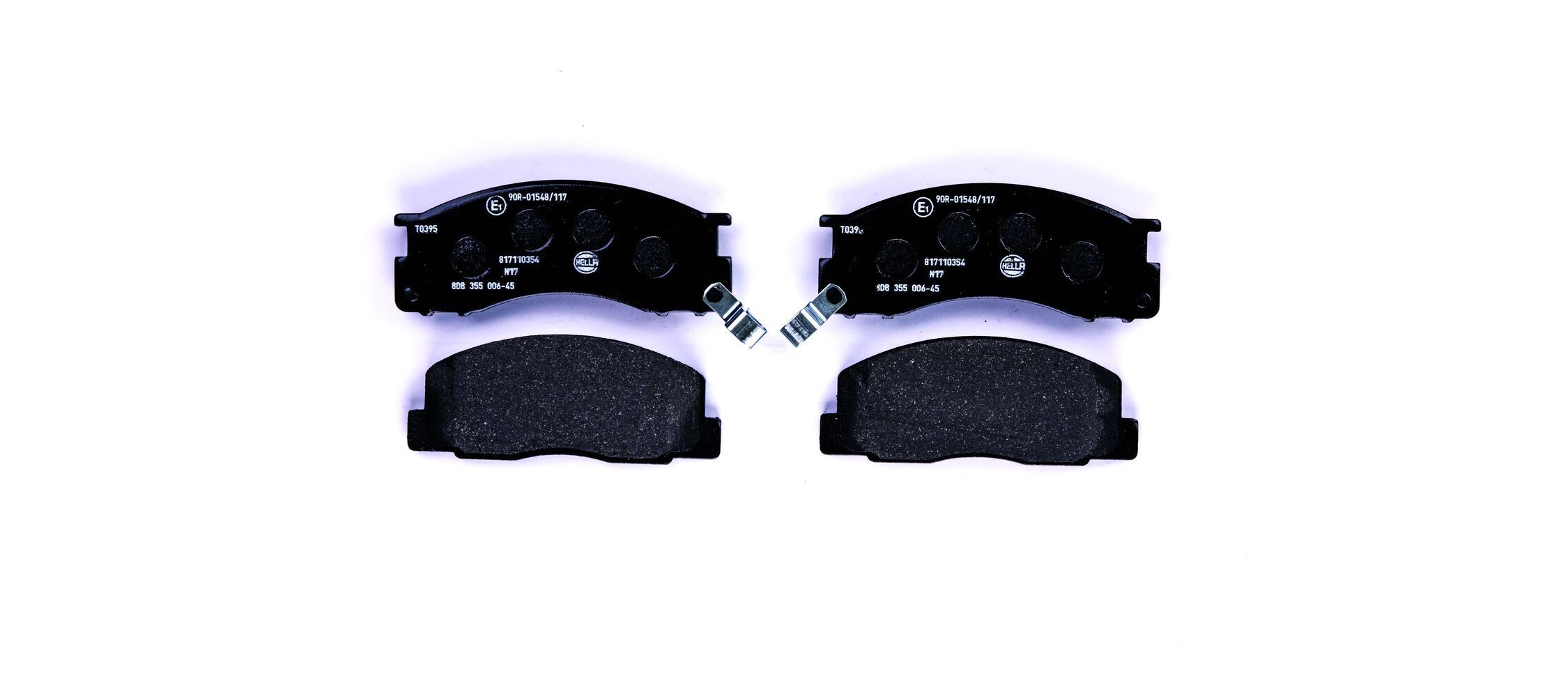 HELLA Brake pad set Article number: 8DB 355 006-451 cheaply