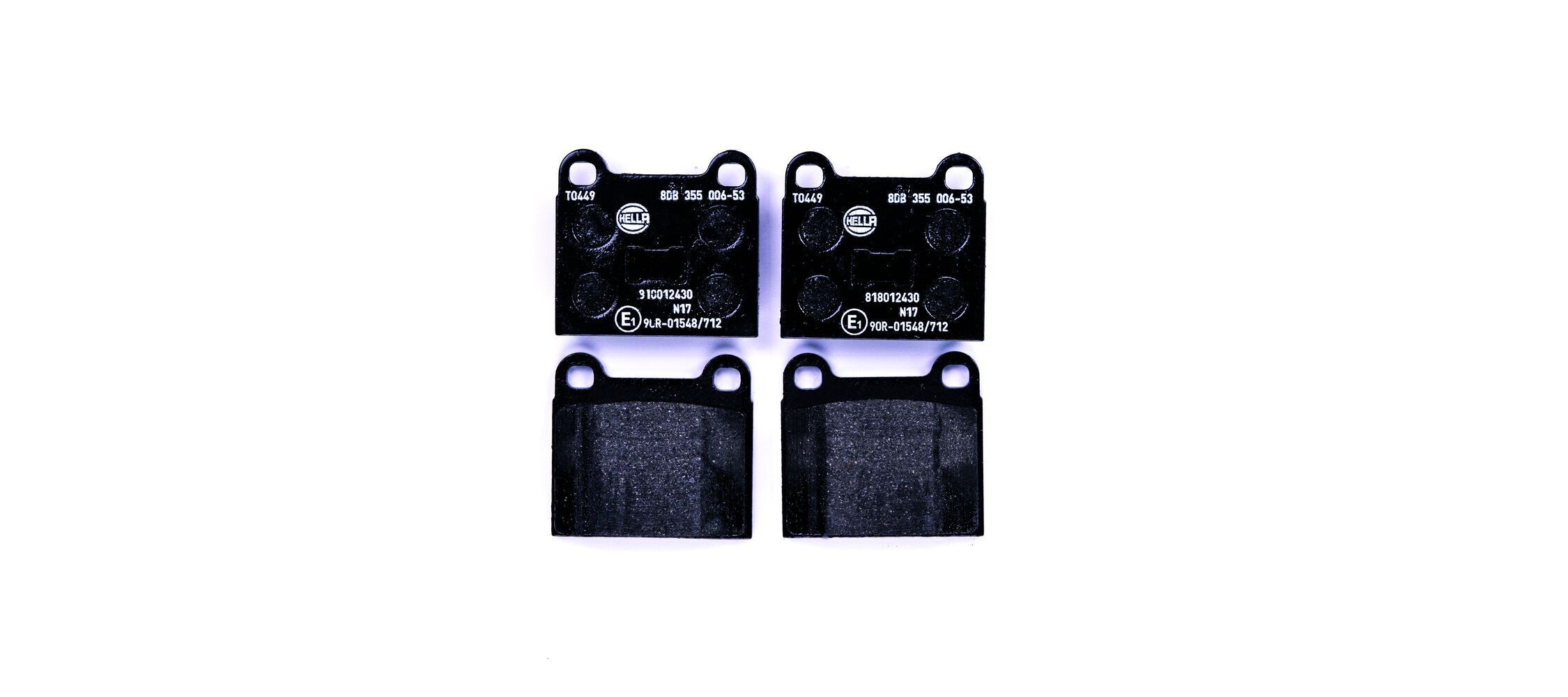 HELLA Brake pad set Article number: 8DB 355 006-531 cheaply