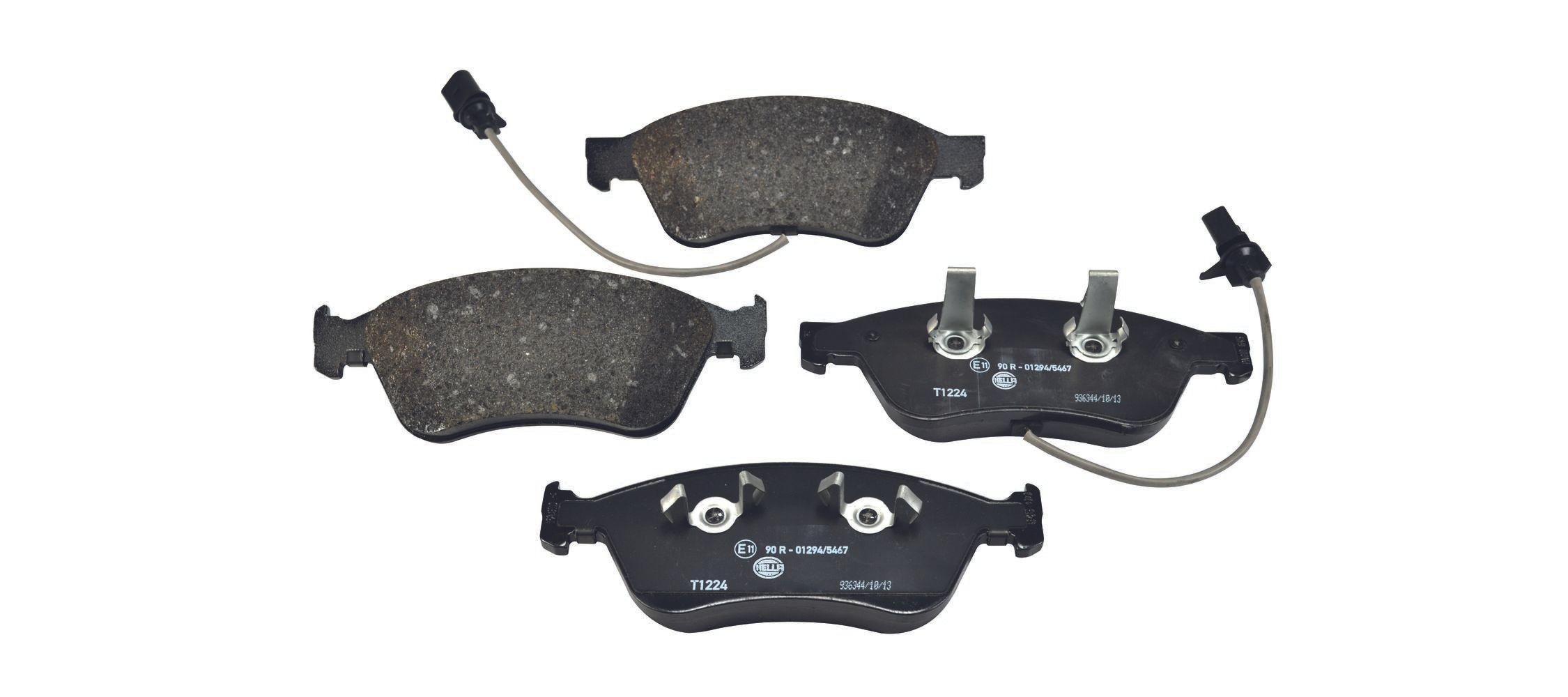 HELLA Brake pad set Article number: 8DB 355 009-211 cheaply