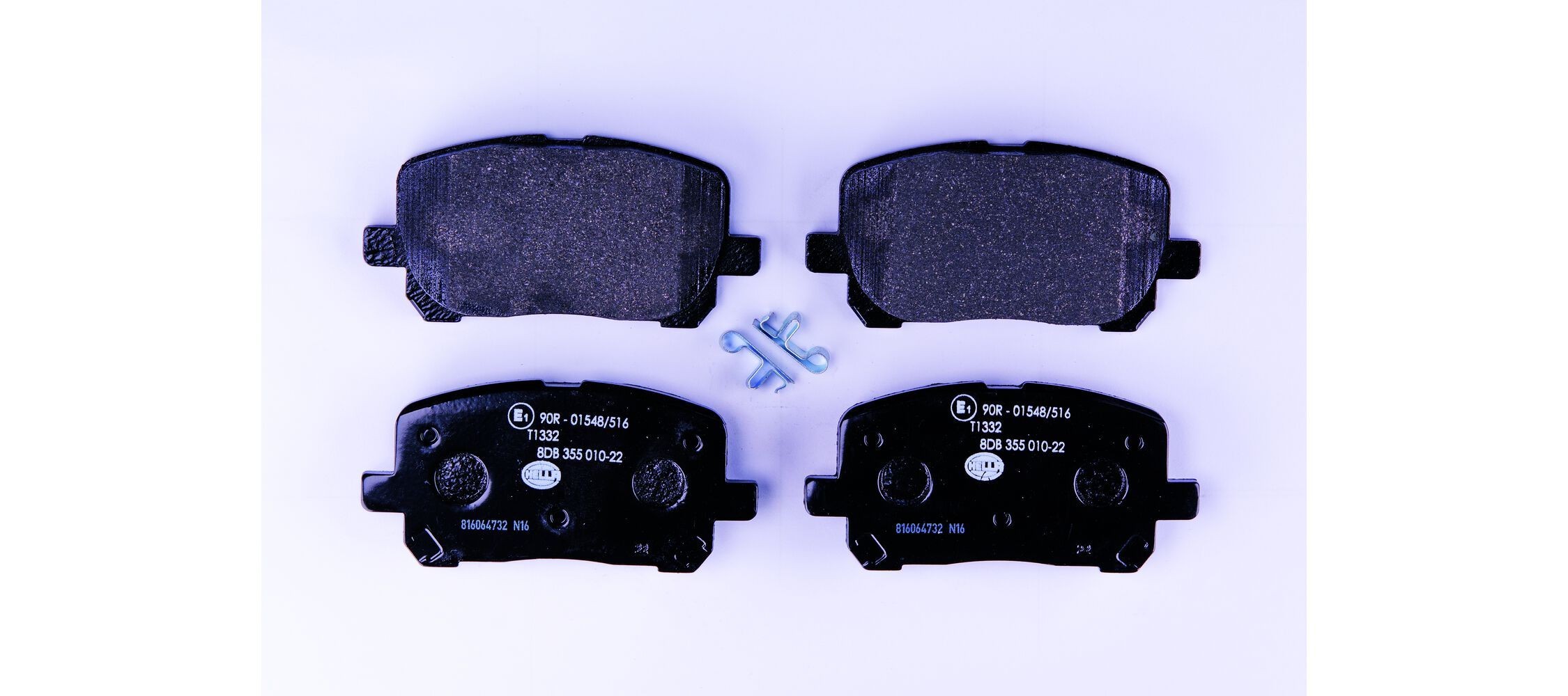 HELLA Brake pad set Article number: 8DB 355 010-221 cheaply