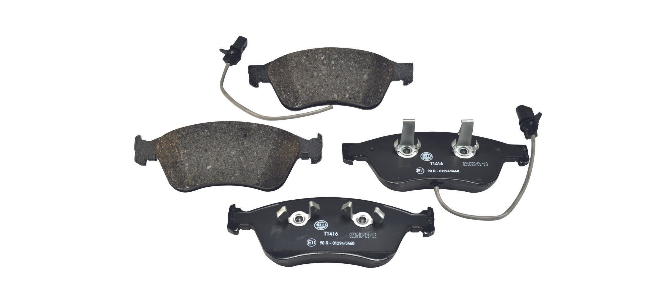 HELLA Brake pad set Article number: 8DB 355 011-021 cheaply