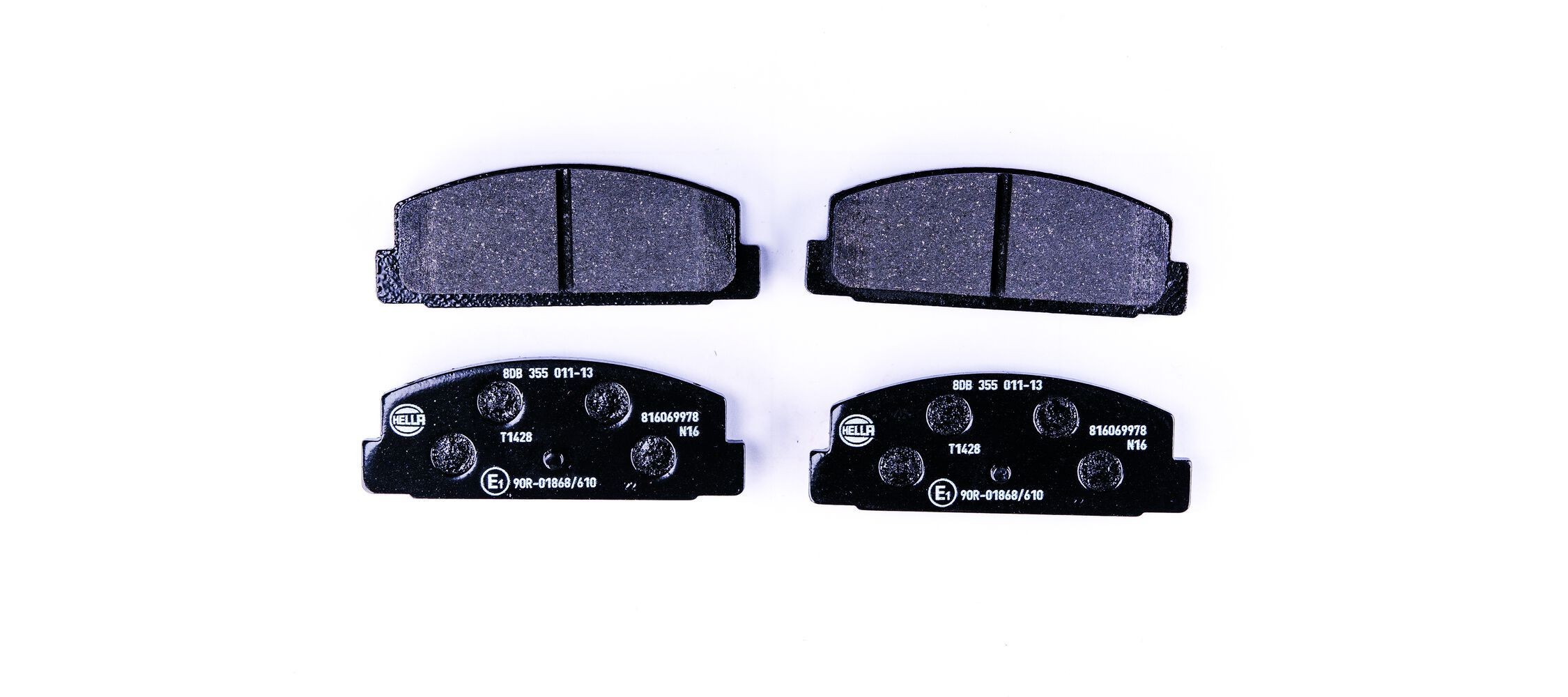 HELLA Brake pad set Article number: 8DB 355 011-131 cheaply