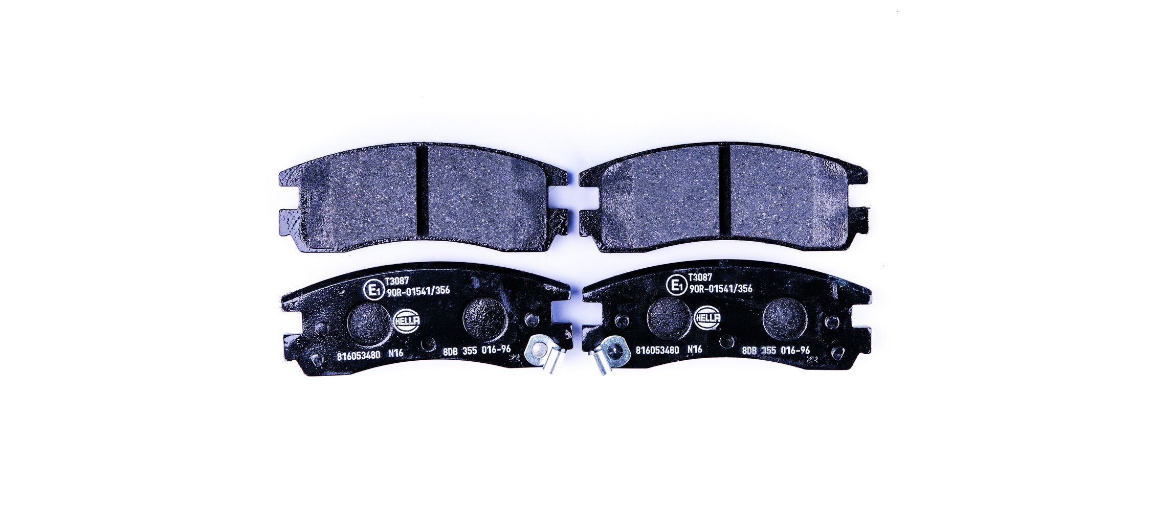 HELLA Brake pad set Article number: 8DB 355 016-961 cheaply