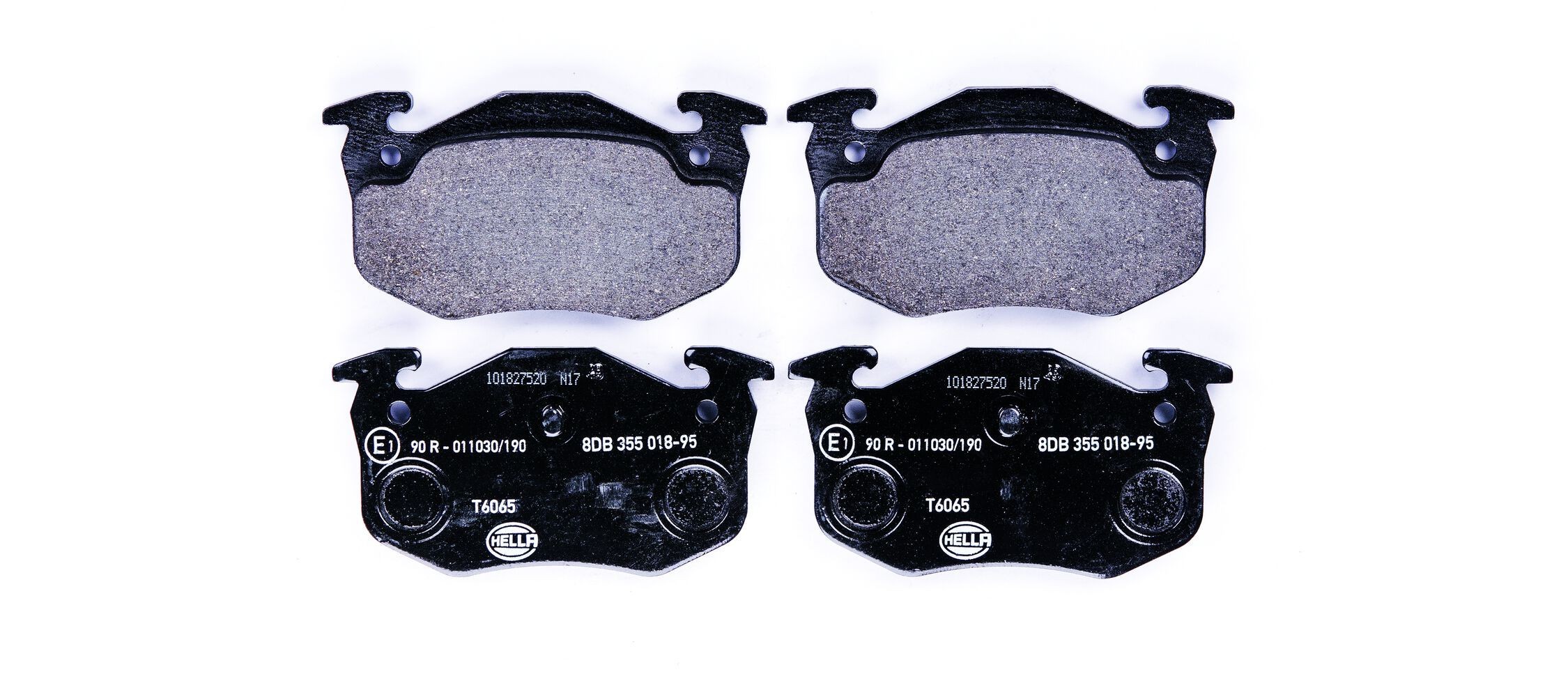 HELLA Brake pad set Article number: 8DB 355 018-951 cheaply