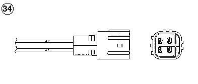 NGK Lambda sensor Article number: 0133 cheaply