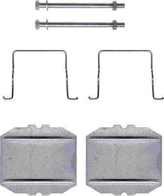 HELLA Accessory Kit, disc brake pads Article number: 8DZ 355 202-191 cheaply