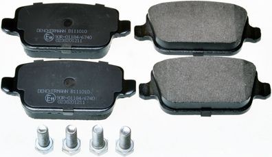 DENCKERMANN Bremsbeläge Artikelnummer: B111010 günstig