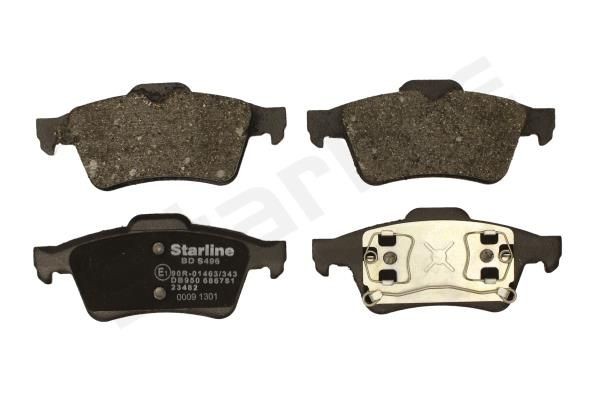 STARLINE Brake pad set Article number: BD S829P cheaply