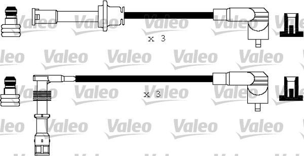 VALEO Kit de câbles d'allumage numéro de l'article: 346182 à bon prix
