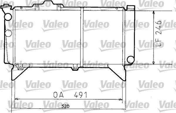 VALEO Varmeelement, kabinevarme Varenummer: 509271 billige