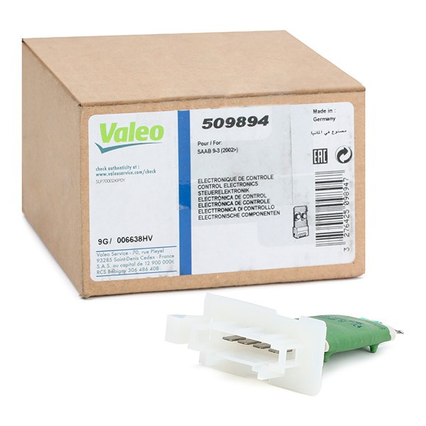 VALEO Blower control unit Article number: 509894 cheaply