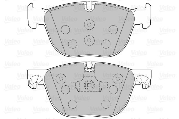 VALEO Brake pad set PREMIUMPACK Article number: 541609 cheaply