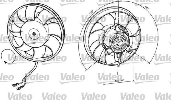 VALEO Brake pad set PREMIUMPACK Article number: 541614 cheaply