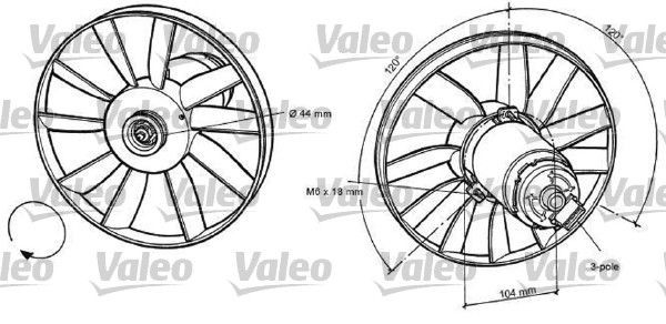 VALEO Brake pad set PREMIUMPACK Article number: 541657 cheaply