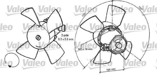VALEO Brake pad set PREMIUMPACK Article number: 541658 cheaply
