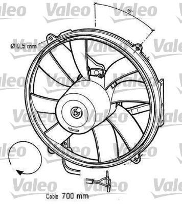 VALEO Brake pad set PREMIUMPACK Article number: 541659 cheaply