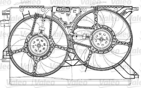 VALEO Brake pad set Article number: 541682 cheaply