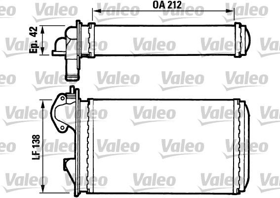 VALEO Varmeelement, kabinevarme Varenummer: 812029 billige