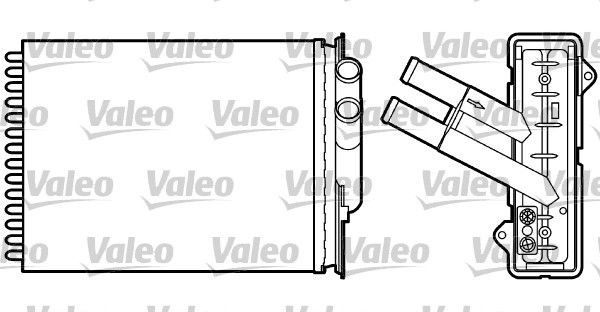 VALEO Heater matrix Article number: 812049 cheaply