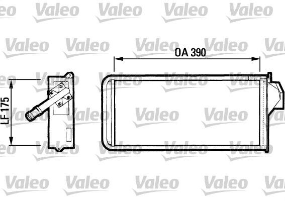 VALEO Varmeelement, kabinevarme Varenummer: 812075 billige