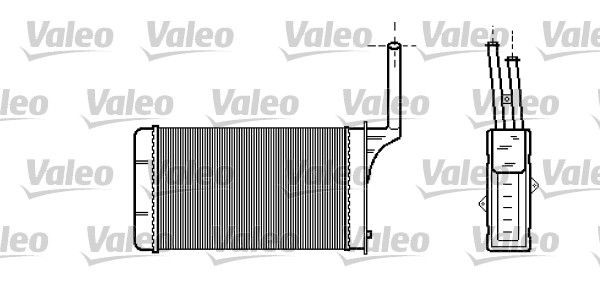 VALEO Heater matrix Article number: 812114 cheaply