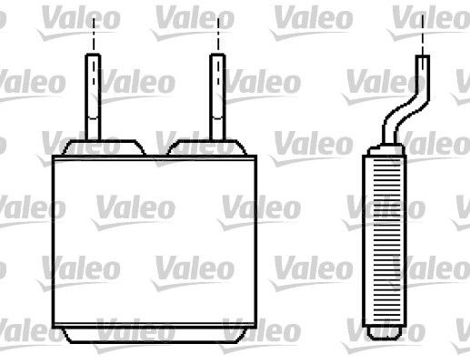 VALEO Schimbator caldura, incalzire habitaclu număr articol: 812149 ieftin