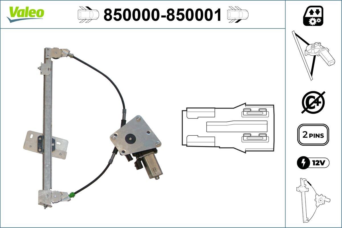 VALEO Rudehejs Varenummer: 850000 billige