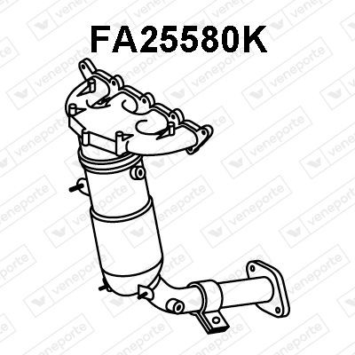 VENEPORTE Manifold Catalytic Converter Article number: FA25580K cheaply