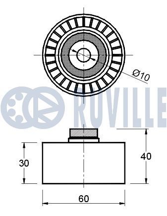 RUVILLE Camshaft adjustment valve Article number: 205805 cheaply