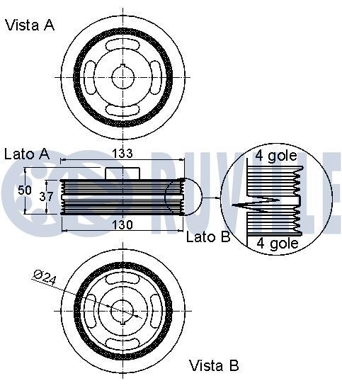 RUVILLE Timing Chain Article number: 3451040 cheaply