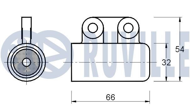 RUVILLE Guides, timing chain Article number: 3468015 cheaply