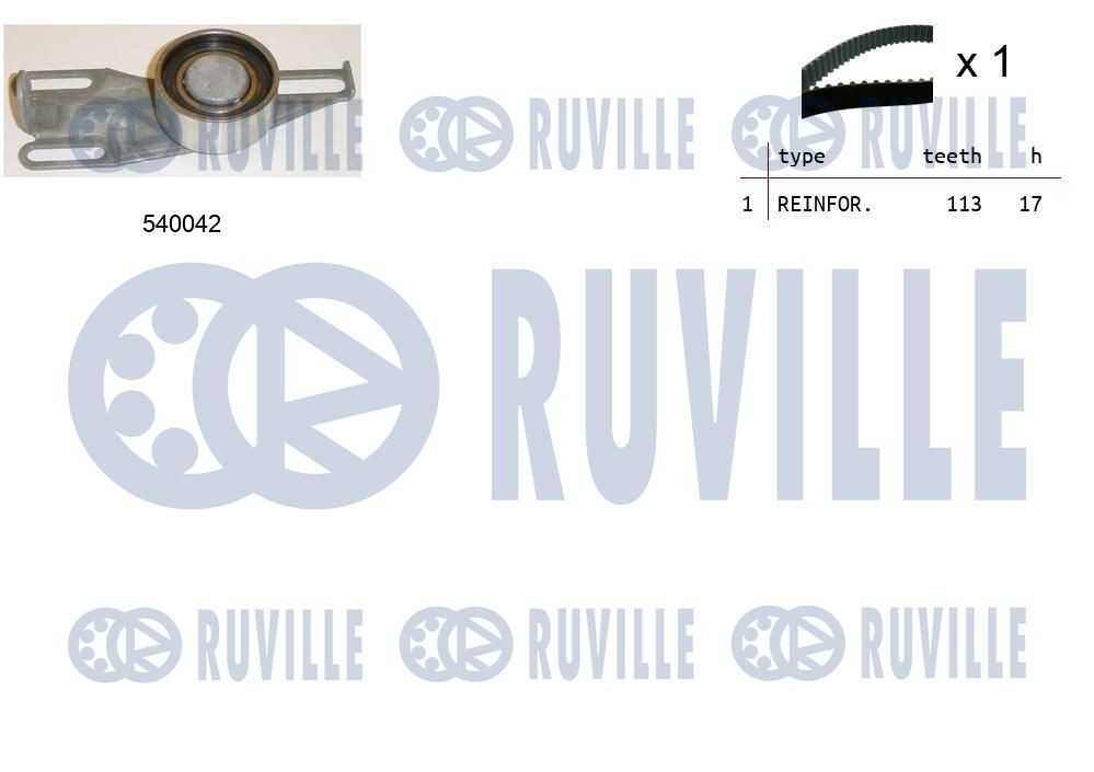 RUVILLE Паразитна / водеща ролка, пистов ремък артикулен номер: 56315 евтино